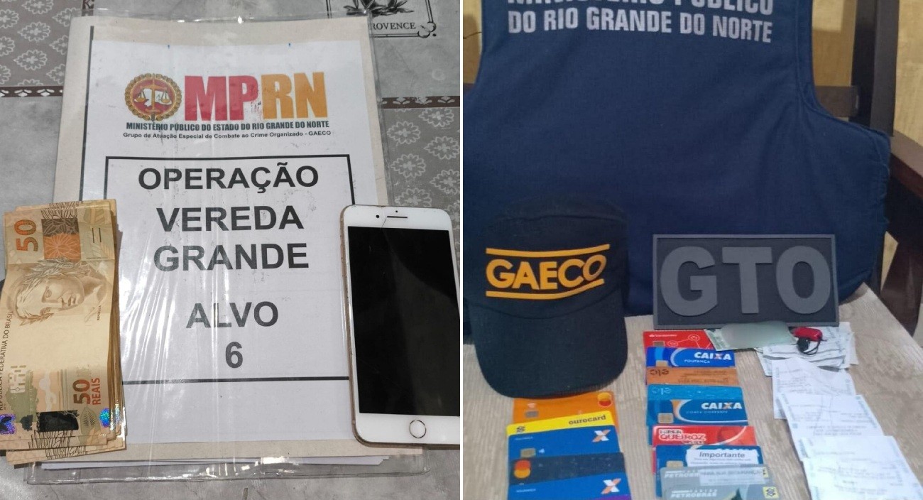 Operação veredas lavagem de dinheiro RN