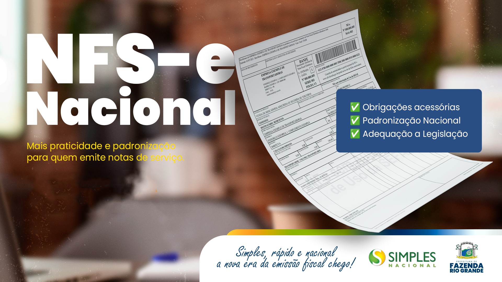 Prefeitura de FRG orienta empresários para migração para a NFS-e Padrão Nacional