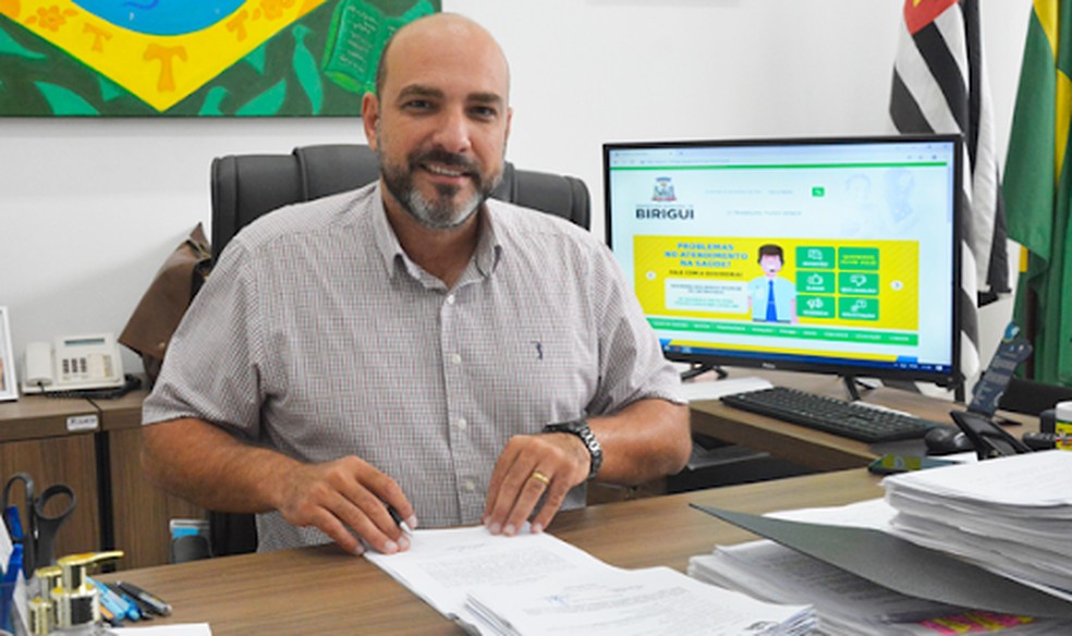 Ex-prefeito de Birigui (SP), Leandro Maffeis (Republicanos) — Foto: Prefeitura de Birigui/Divulgação