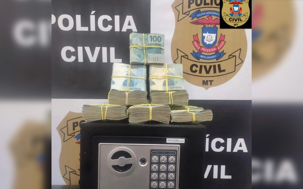 PC também apreendeu R$ 1,5 milhão e fez o bloqueio de mais de 830 contas bancárias ligadas aos investigados — Foto: Divulgação / Polícia Civil