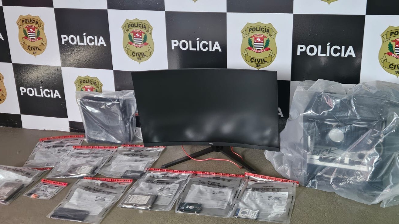 Homem é preso suspeito de produzir, armazenar e compartilhar conteúdo de abuso sexual de crianças e adolescentes em Catanduva