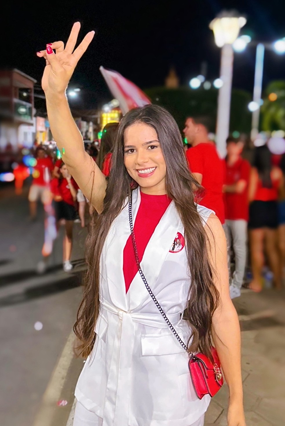 Marina Lacerda (MDB), prefeita eleita de Santana de Mangueira &mdash; Foto: Reprodu&ccedil;&atilde;o/Redes sociais