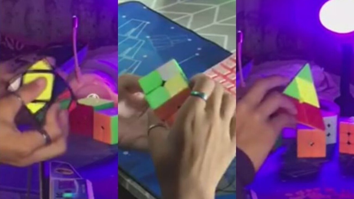 Adolescente de SP vira 'lenda' ao resolver 32 diferentes cubos