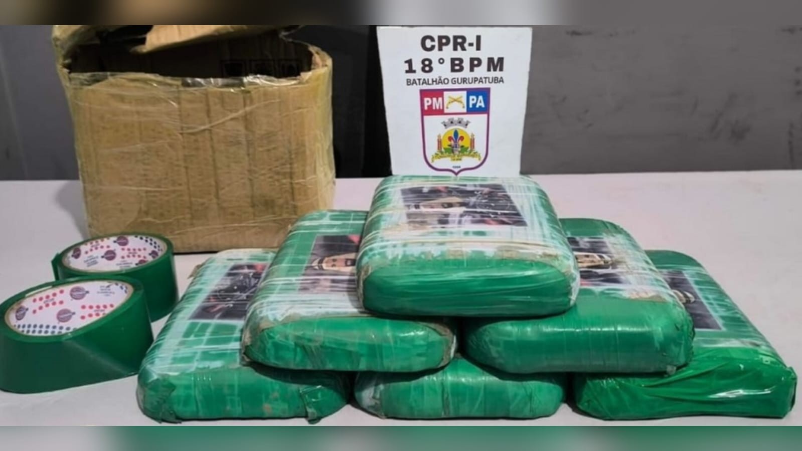 Jovem é preso com mais de 6 kg de drogas em barco no oeste do Pará