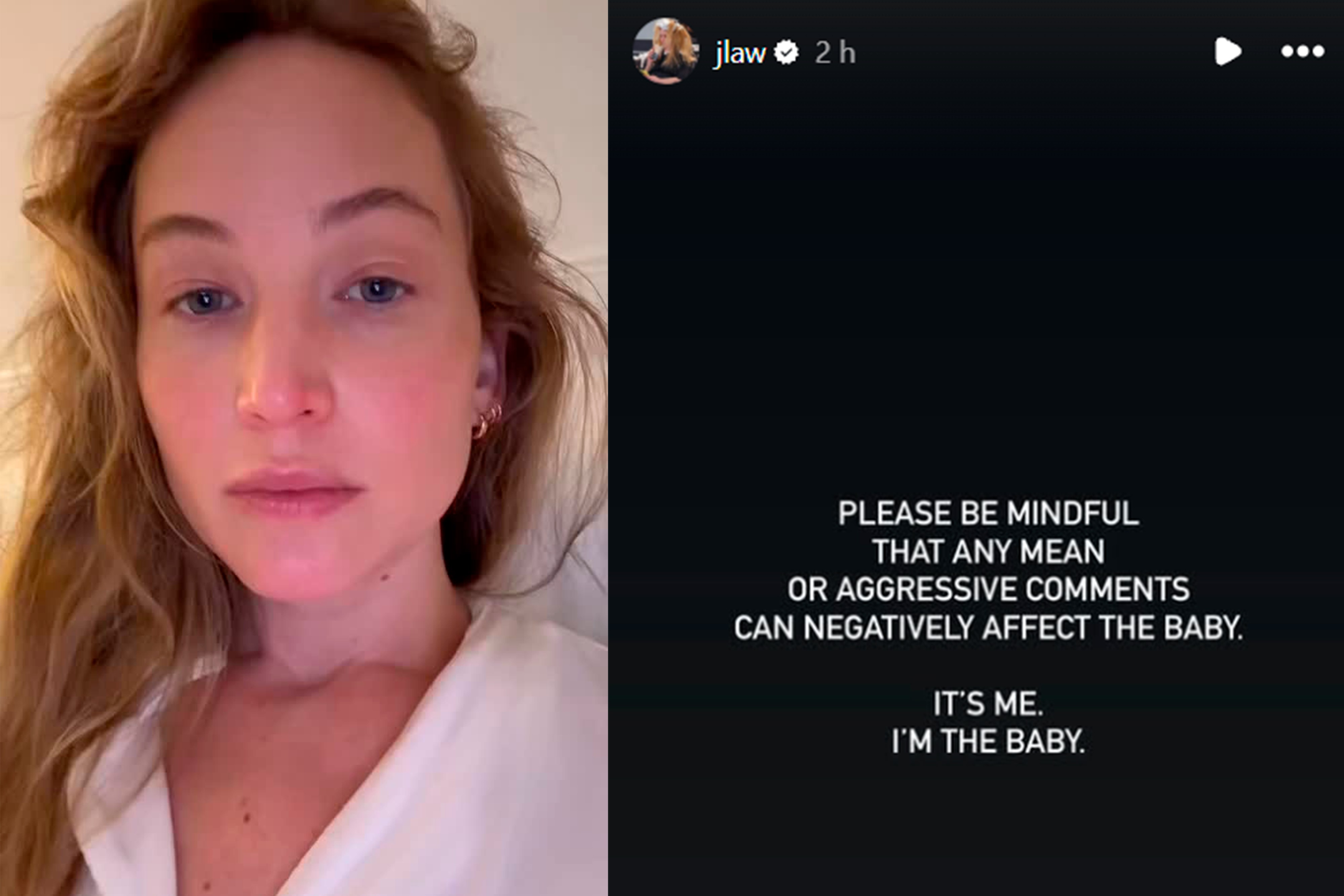 Jennifer Lawrence em 1° vídeo no Instagram: 'Se alguém disser algo negativo, sairei imediatamente'
