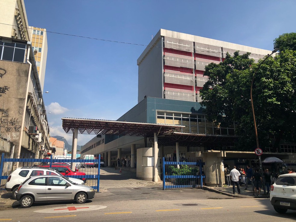 Hospital Souza Aguiar — Foto: Carlos Brito/g1 Rio 