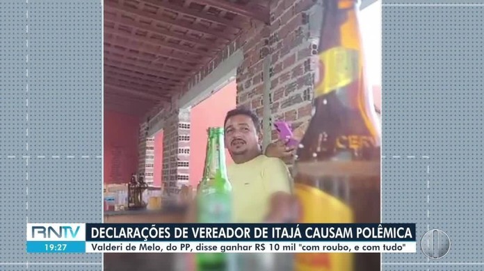Pol&iacute;tica: declara&ccedil;&otilde;es de vereador de Itaj&aacute; causam pol&ecirc;mica