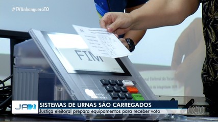 Justiça Eleitoral prepara urnas eletrônicas para as eleições