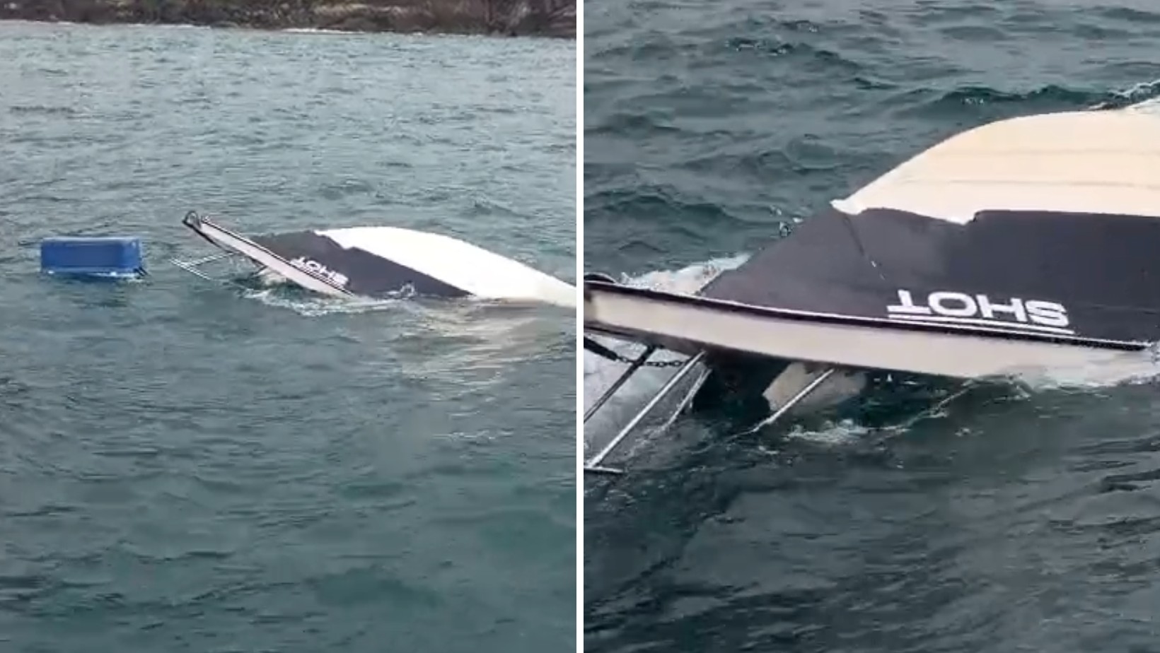 Homem desaparece após naufrágio de embarcação em Ilhabela; casal é resgatado