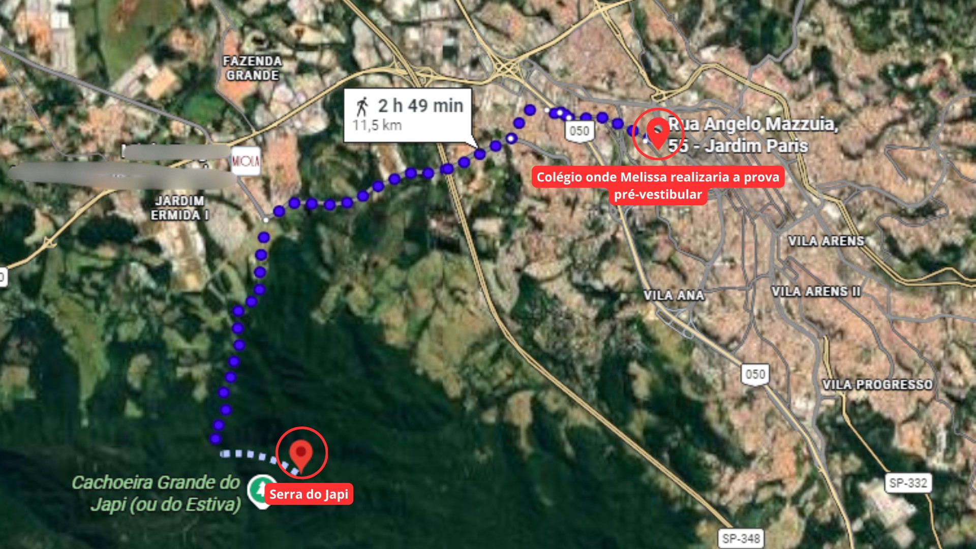 Jovem que desapareceu após ir a cursinho pediu carro de aplicativo antes de celular ser desligado; buscas continuam