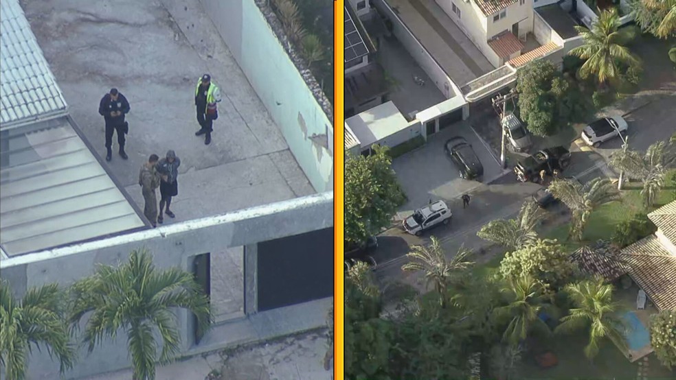 MC Poze é preso em casa no Recreio dos Bandeirantes — Foto: Reprodução