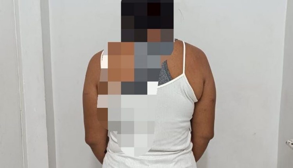 Mulher foragida da Justiça por tráfico de drogas no Maranhão é presa em Goiás — Foto: Divulgação/ PC-MA