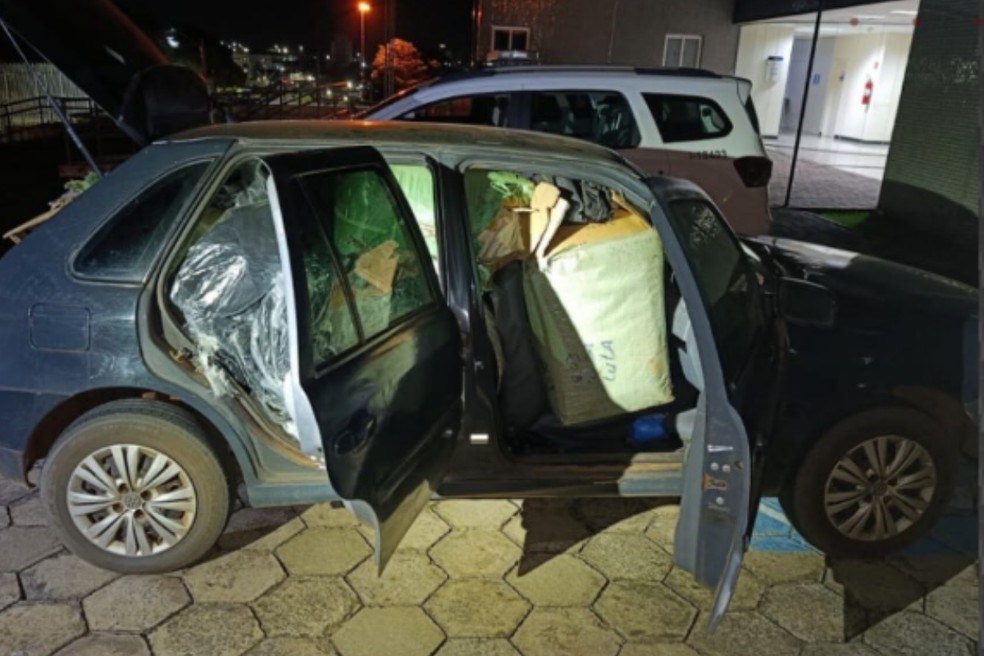 Polícia Militar apreende quase 5 mil óculos de sol e de grau sem nota fiscal em Santo Expedito (SP) — Foto: Reprodução/Polícia Militar