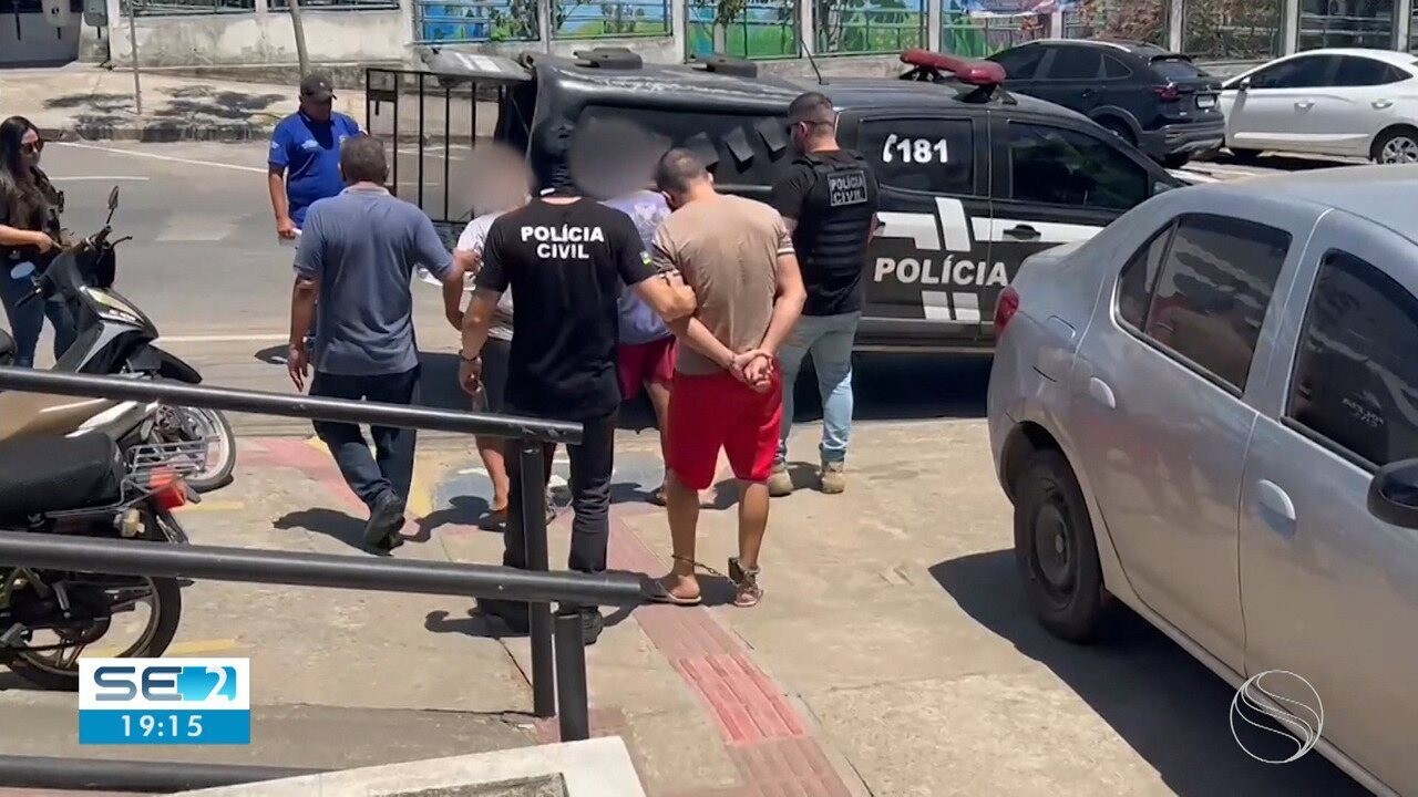 Três pessoas são presas e um adolescente apreendido durante operação policial em Itabaiana