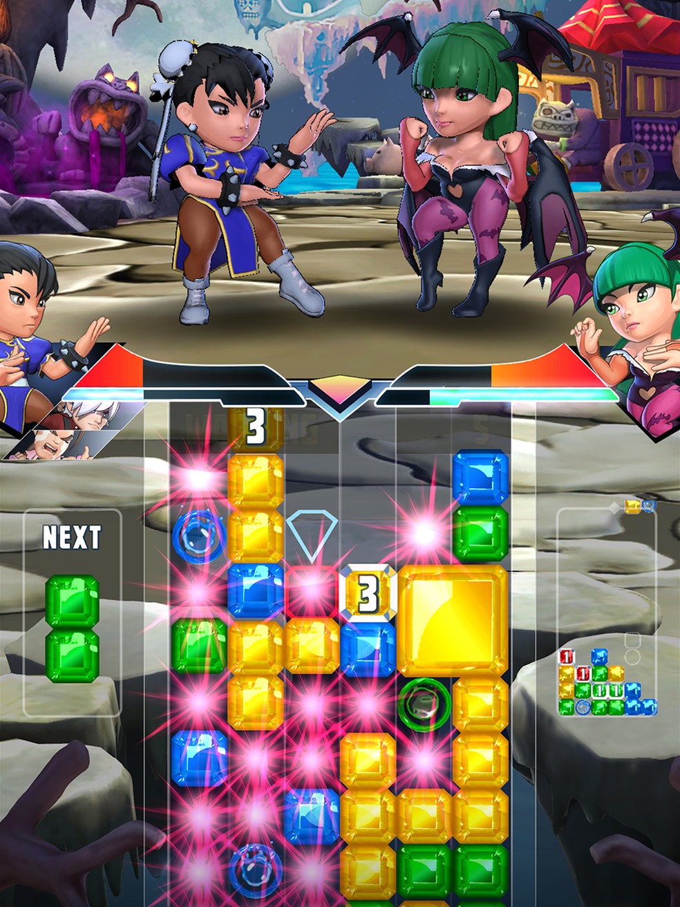 Puzzle Fighter Melhor Jogo Para Mobile IOS e Android 
