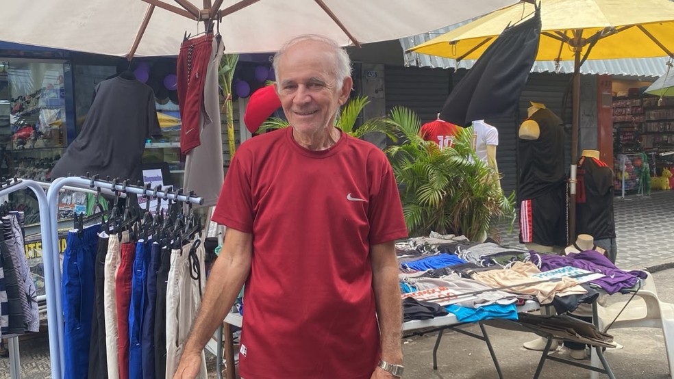 Ronaldo Tavares, de 70 anos, mora desde os 8 anos no Alecrim — Foto: Victor Eduardo/Inter TV