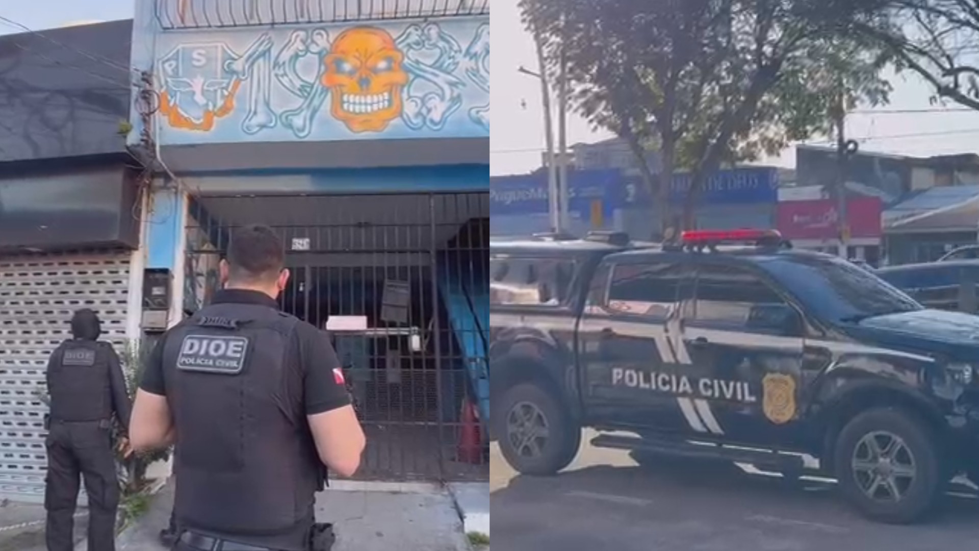 Polícia apreende materiais de torcidas do Remo e Paysandu durante operação em Belém
