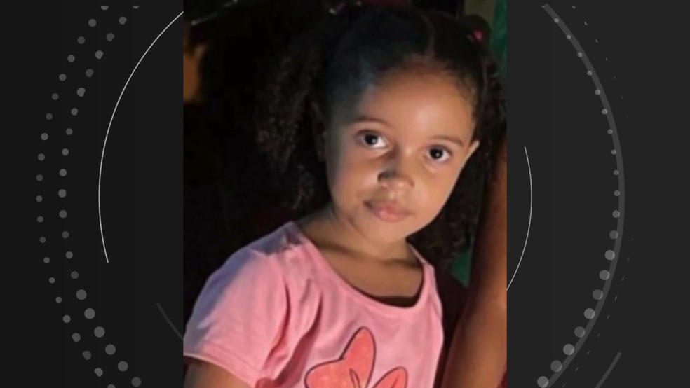 Menina de 6 anos, Alice Rodrigues, foi morta a tiros após carro da família ser confundido com de criminosos na Serra, Espírito Santo — Foto: Reprodução/ Redes Sociais