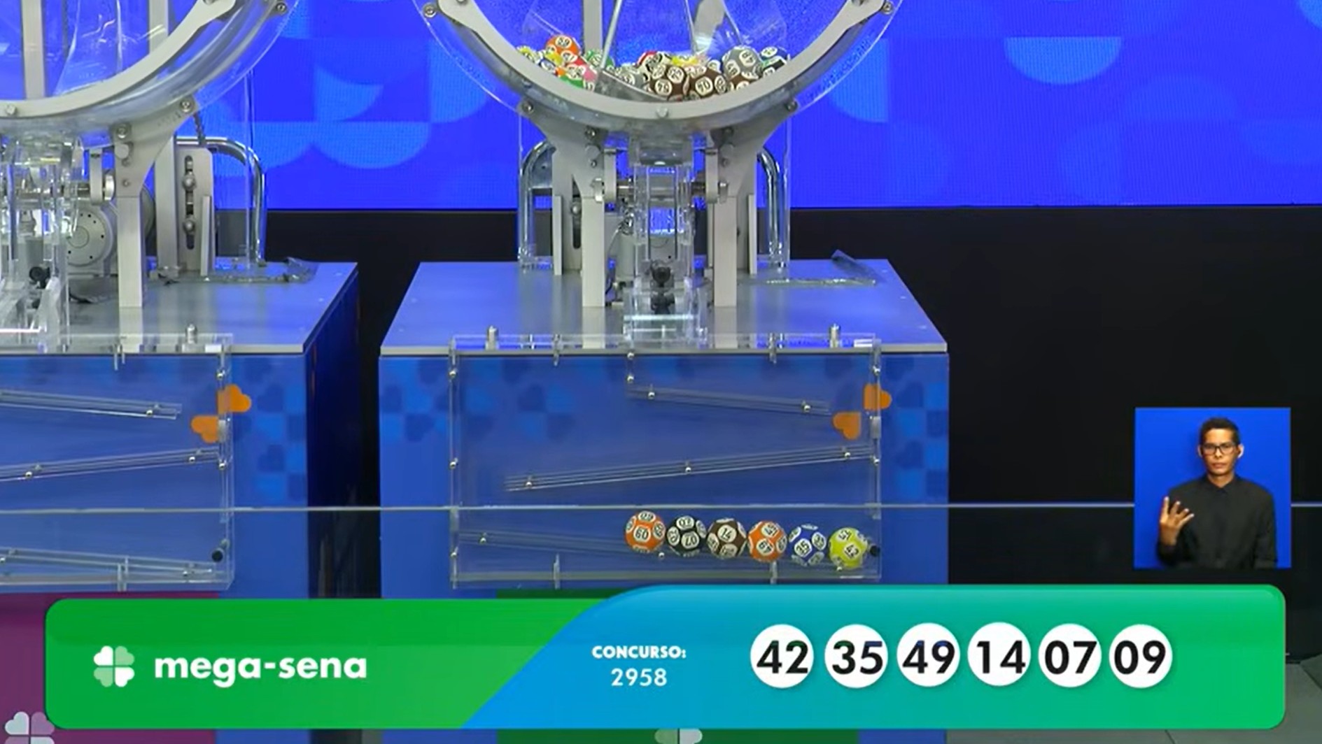 Mega-Sena, concurso 2.958: veja os números sorteados