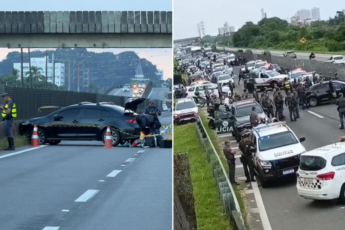 Policial da reserva é perseguido e baleado pela PM em rodovia de SP após efetuar disparos em casa; VÍDEO