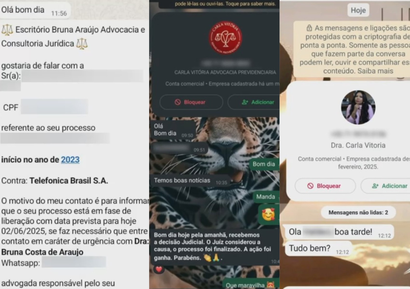 Criminosos usam o 'golpe do falso advogado' para roubar vítimas na ...