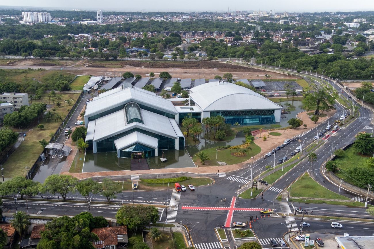 Obras da COP 30: reforma do Hangar prevê criação de rotas acessíveis, em Belém