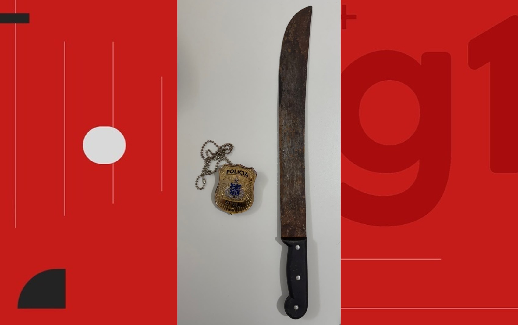 Duas crianças ficam feridas ao defender a mãe de ataque com facão na Bahia; suspeito é procurado