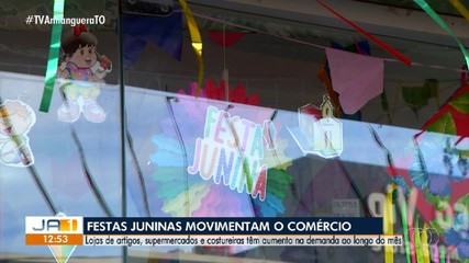 Festas juninas impulsionam vendas em Palmas