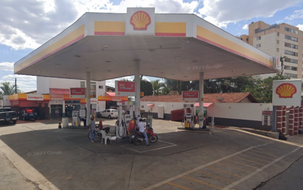 Posto de combustível de Anápolis, Região Central de Goiás — Foto: Reprodução / Google