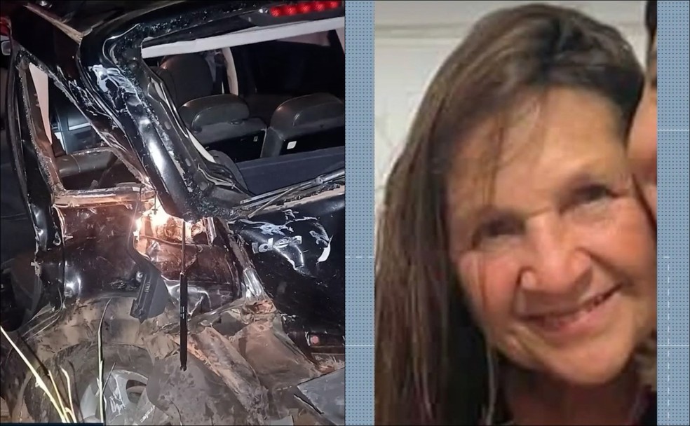 Idosa morre em acidente na BR-316, no MA — Foto: Reprodução/TV Mirante