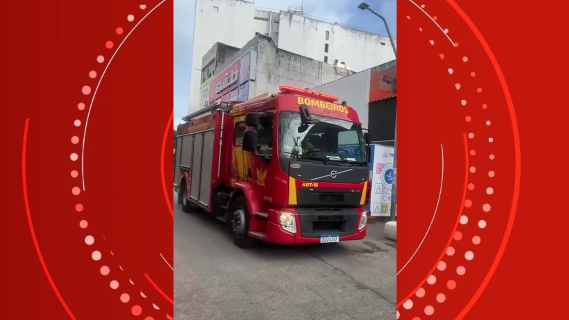 VÍDEO: princípio de incêndio é registrado em loja no Centro de Maceió