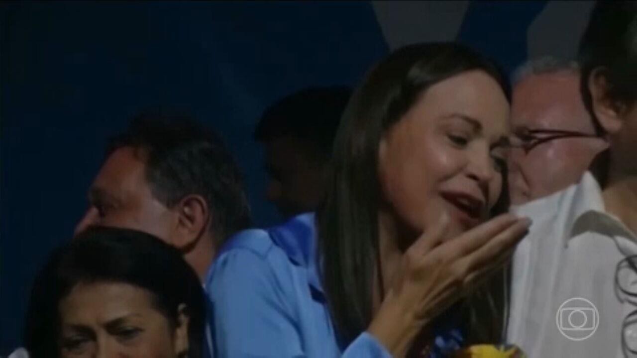 Opositora venezuelana María Corina Machado chega à Noruega para receber Nobel da Paz