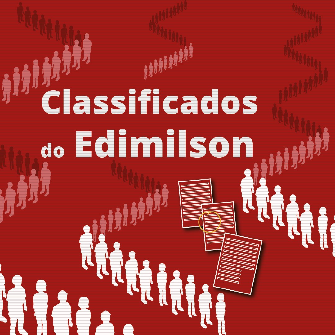 Classificados do Edimilson: veja as vagas de emprego da semana de 24 a 26 de abril