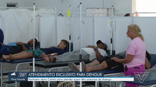 Itanhaém, SP, abre Centro para atender pessoas com sintomas de dengue - Programa: Jornal Tribuna 2ª Edição 