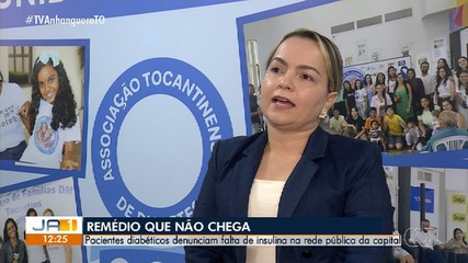 Pacientes diabéticos denunciam falta de insulina na rede pública de Palmas