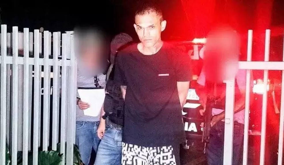 Maikel foi preso se escondendo em Dourados (MS) — Foto: Adilson Domingos/Arquivo Pessoal