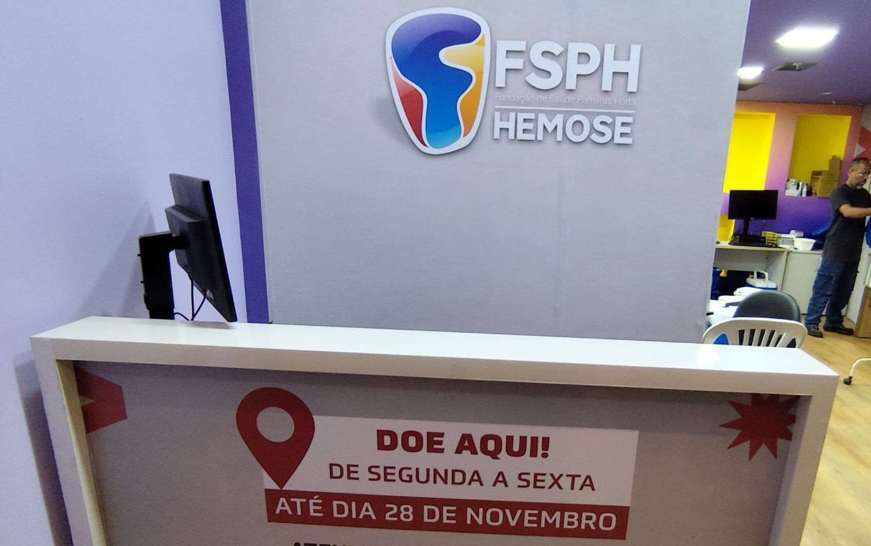 Hemose abre novo posto de coleta de sangue em shopping de Aracaju