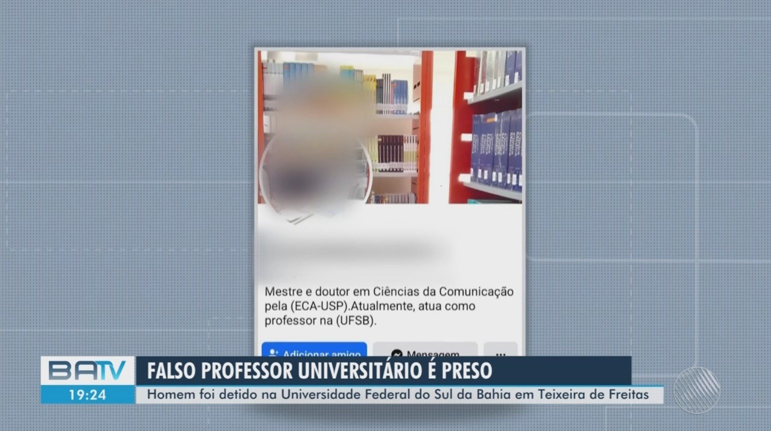 Homem é preso em flagrante após se passar por professor em universidade federal na Bahia