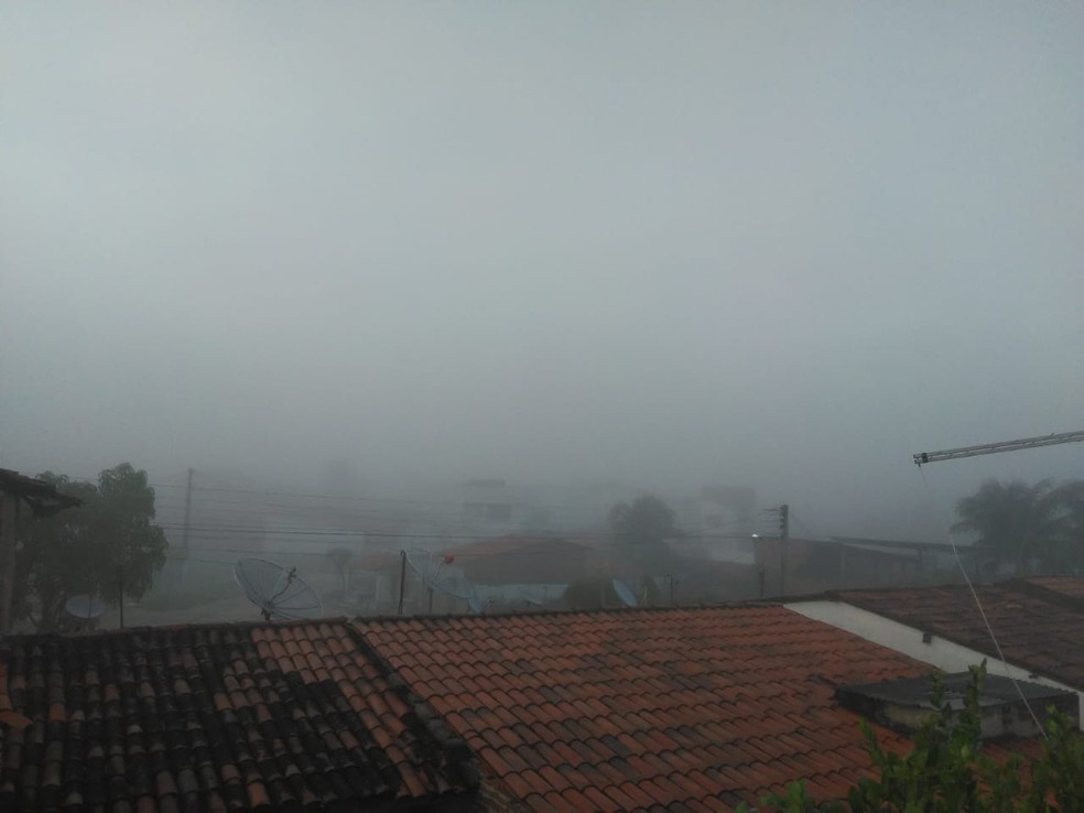 Temperatura cai no Ceará e tem mínima de 14 graus em regiões serranas — Foto: Arquivo pessoal
