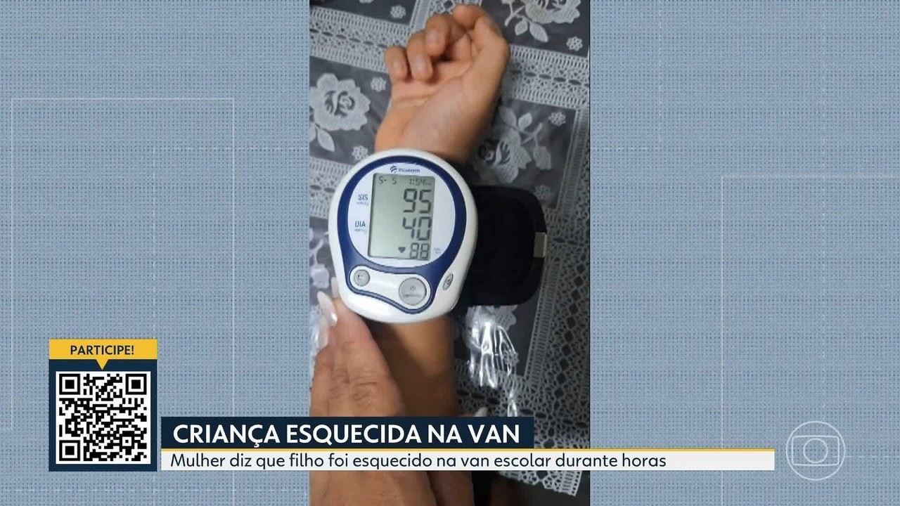 Mãe denuncia que filho ficou mais de 6 horas esquecido e trancado em van
