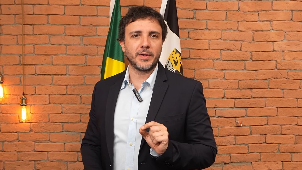 Renan Santos, candidato do Missão à Presidência da República — Foto: Reprodução