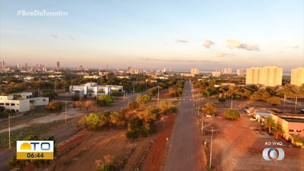Veja imagens do amanhecer na região norte da capital
