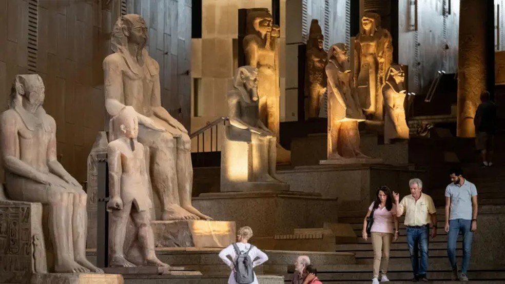 A maior parte do museu, incluindo a Grande Escadaria, está aberta ao público desde o ano passado. — Foto: GETTY IMAGES