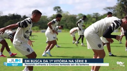 Paysandu enfrenta o Criciúma e tenta sair da lanterna na Série B