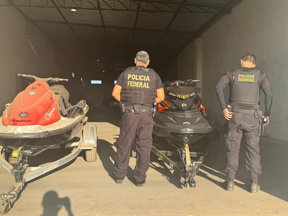 Operação da Polícia Federal em cidades do Sertão de PE e no Norte da Bahia — Foto: Divulgação / PF