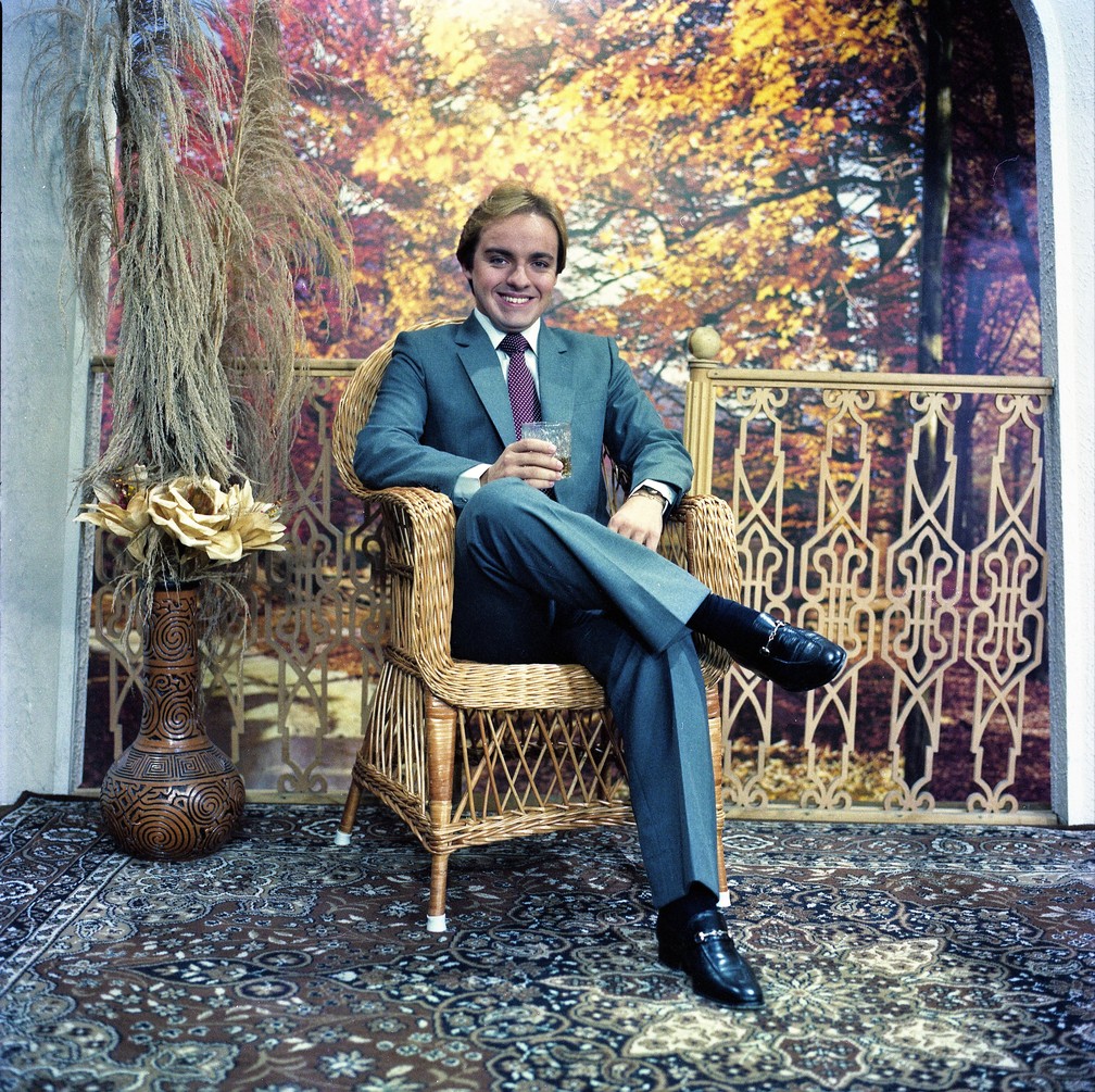 Gugu Liberato em foto de 1981 — Foto: Erasmo de Souza/Acervo do SBT