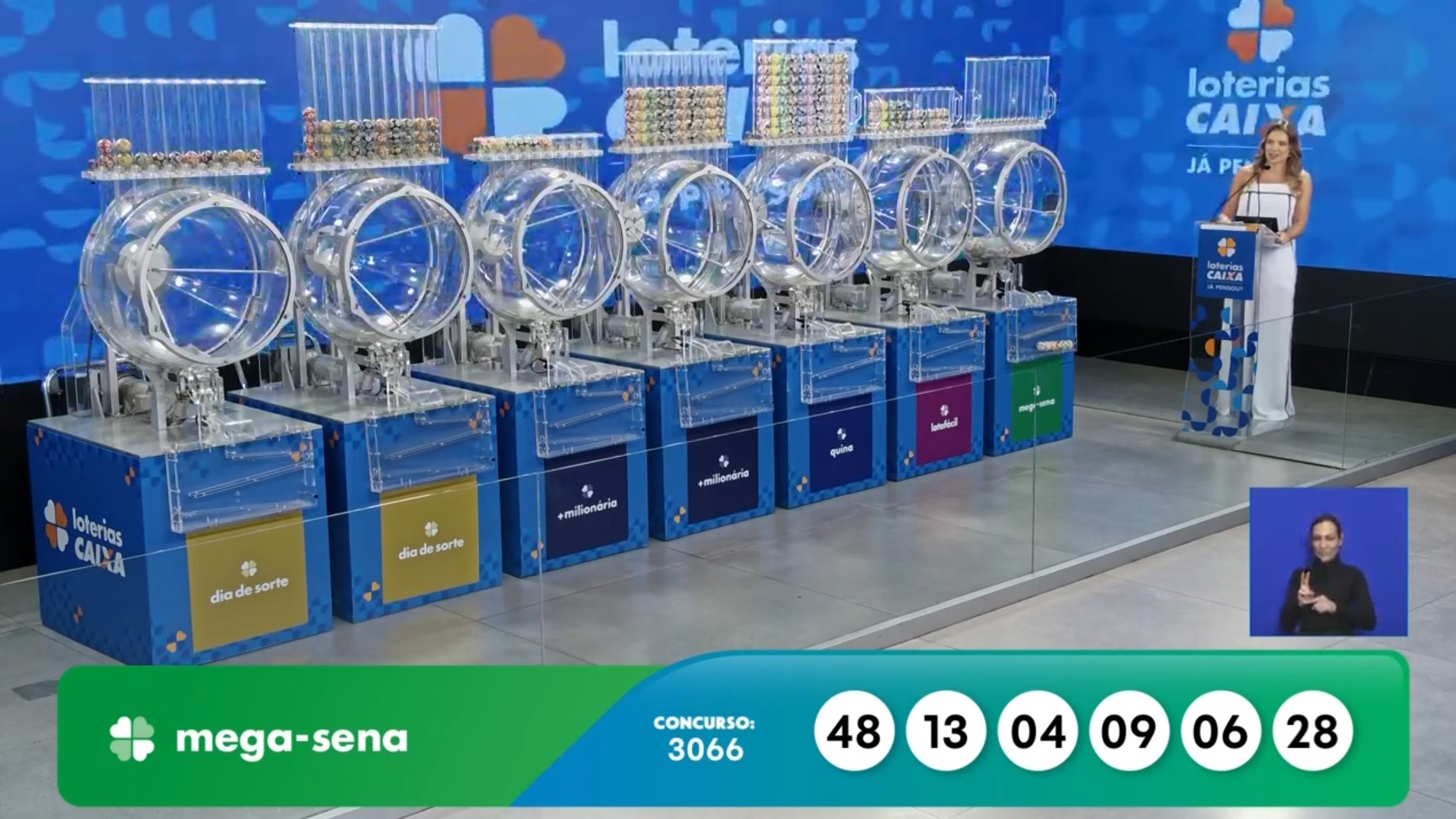 Mega-Sena, concurso 3066: confira os números sorteados