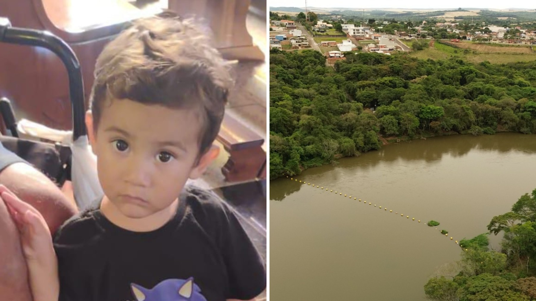 Menino de 2 anos encontrado morto no PR: corpo dele estava a 80 metros de onde mamadeira foi achada no rio