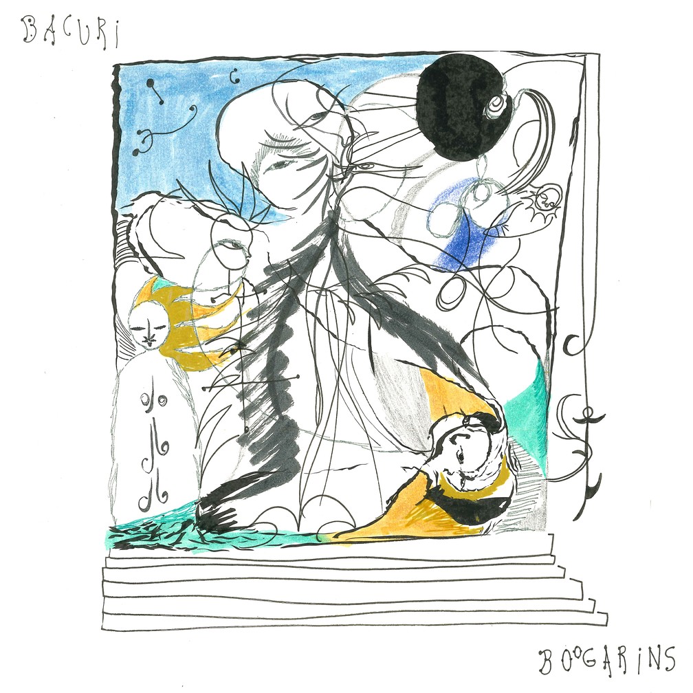 Capa do álbum ‘Bacuri’, da banda Boogarins — Foto: Arte de Samuel Saboia