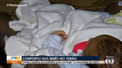 Saiba como manter os bebês confortáveis durante o verão